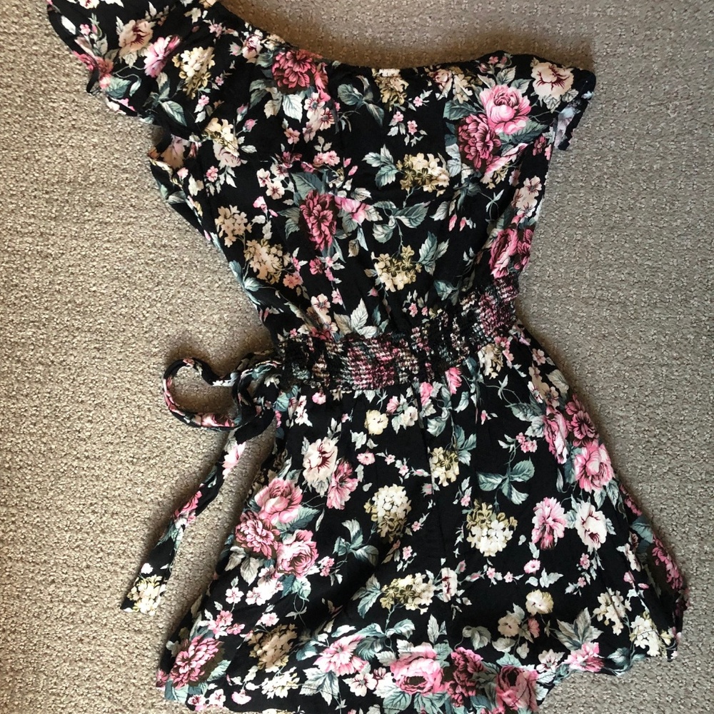 Forever 21 Floral Romper